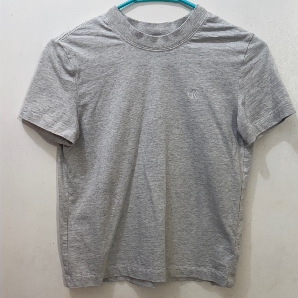 Calvin Klein Light Gray Short Sleeve Tee